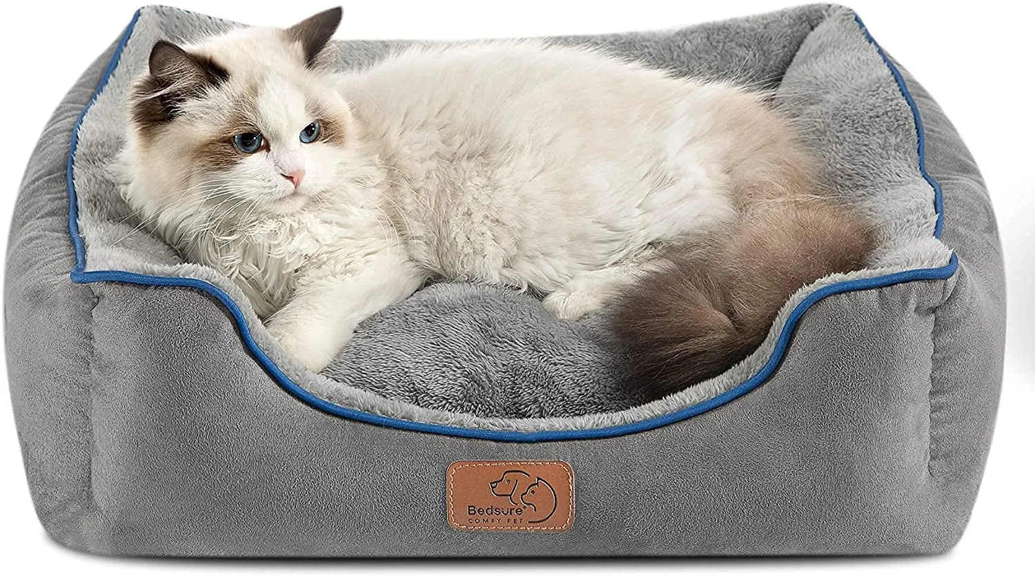 Small Dog/Cat Bed: Washable, Anti-Slip, 20"