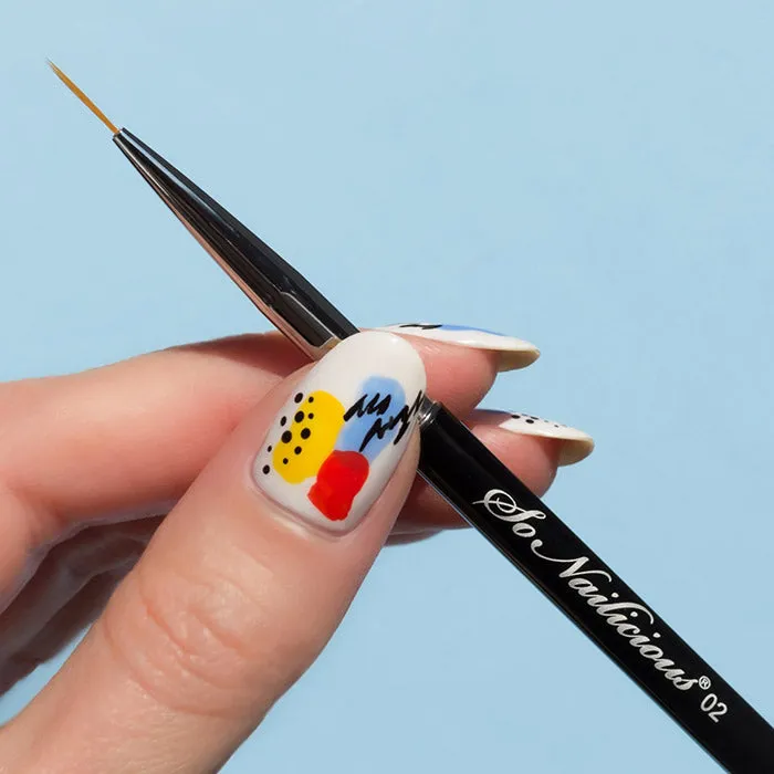 SoNailicious Brush 02 NEEDLE - Liner Nail Art Brush