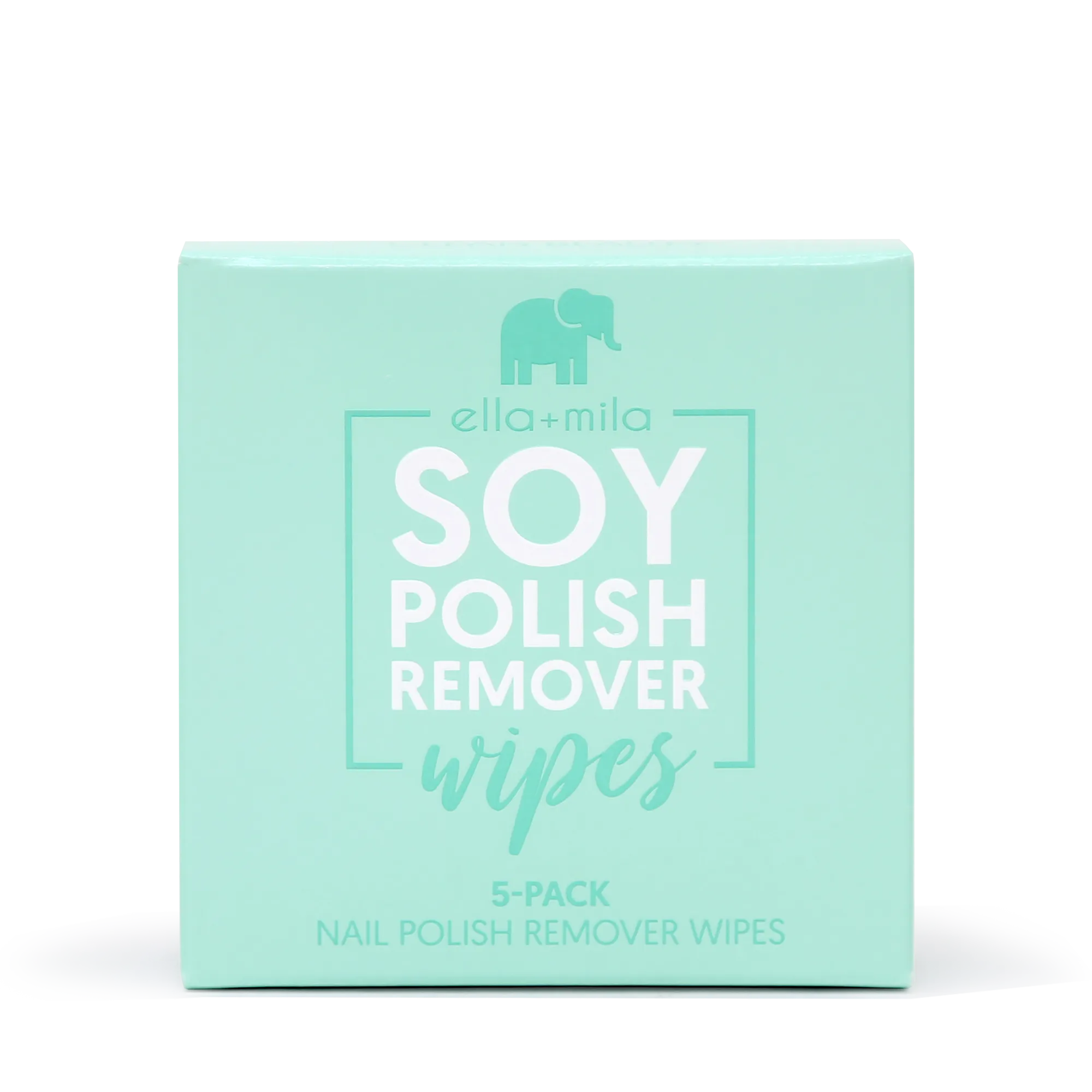 Soy Nail Polish Remover Wipes - Unscented