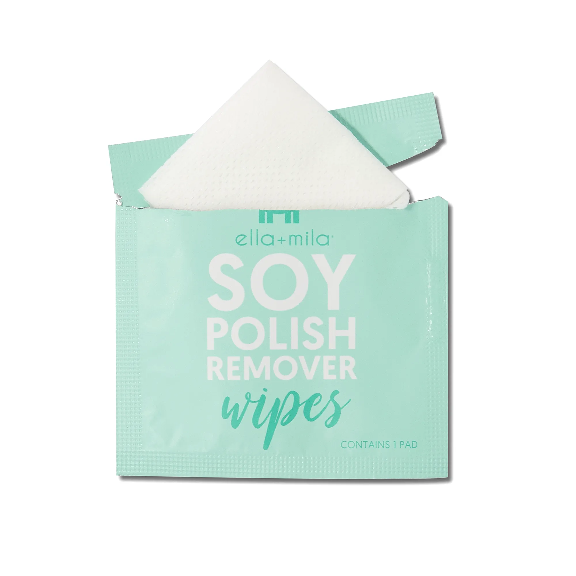 Soy Nail Polish Remover Wipes - Unscented