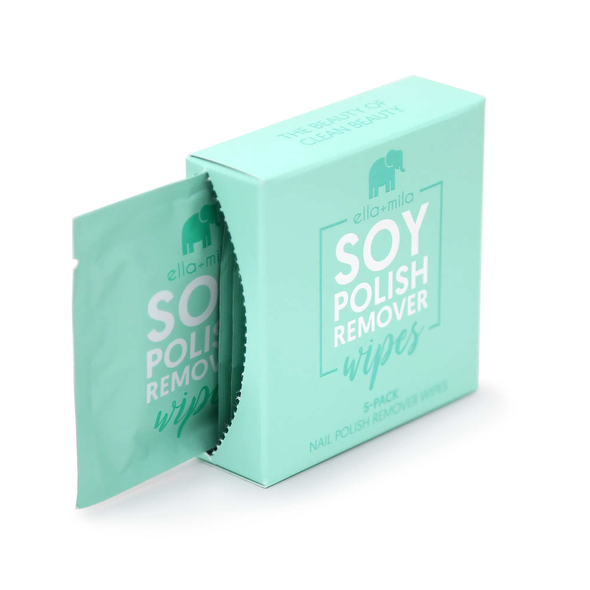 Soy Nail Polish Remover Wipes - Unscented