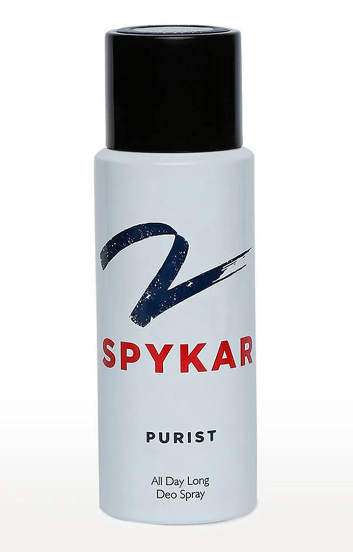 Spykar White Purist All Day Long Deodorant Spray - 150 Ml