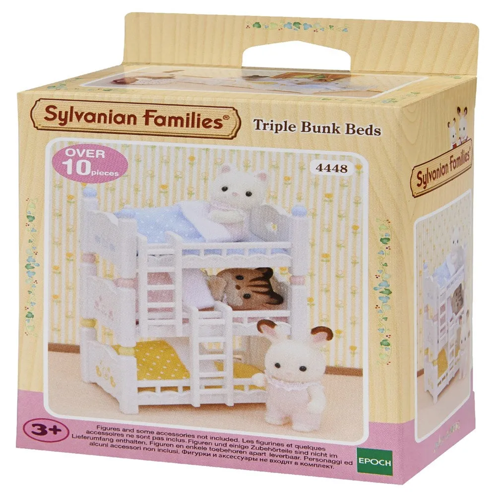 Sylvanian Families 4448 Triple Bunk Beds