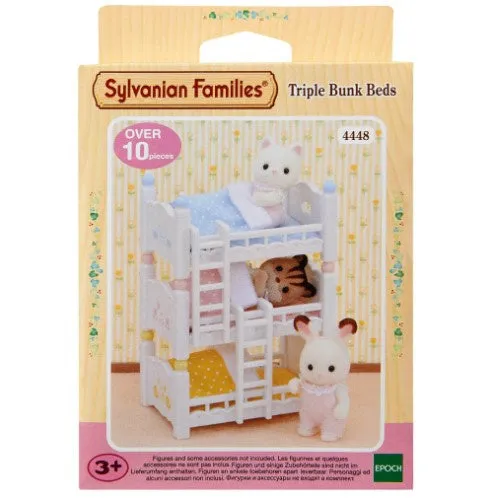 Sylvanian Families Triple Bunk Beds