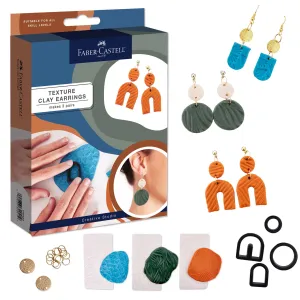 Texture Clay Earrings - #770423