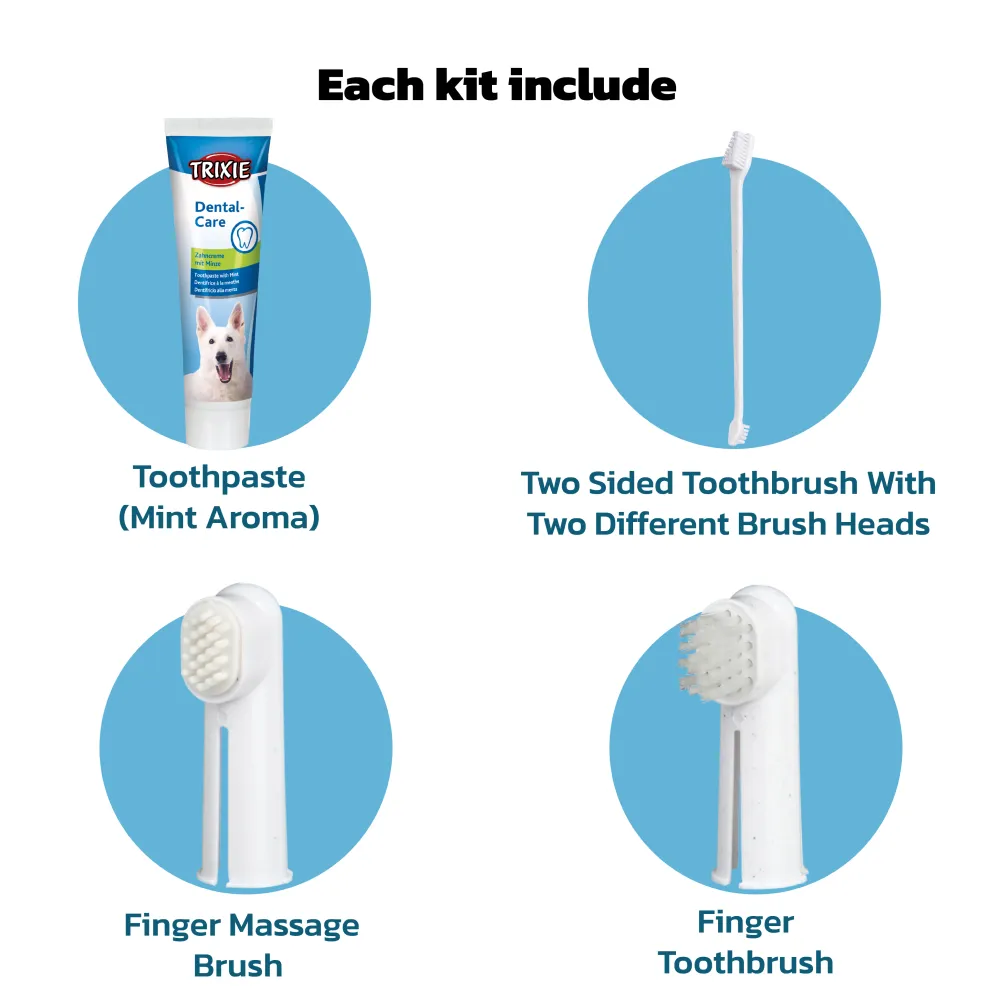 Trixie Dental Hygiene Kit for Dogs