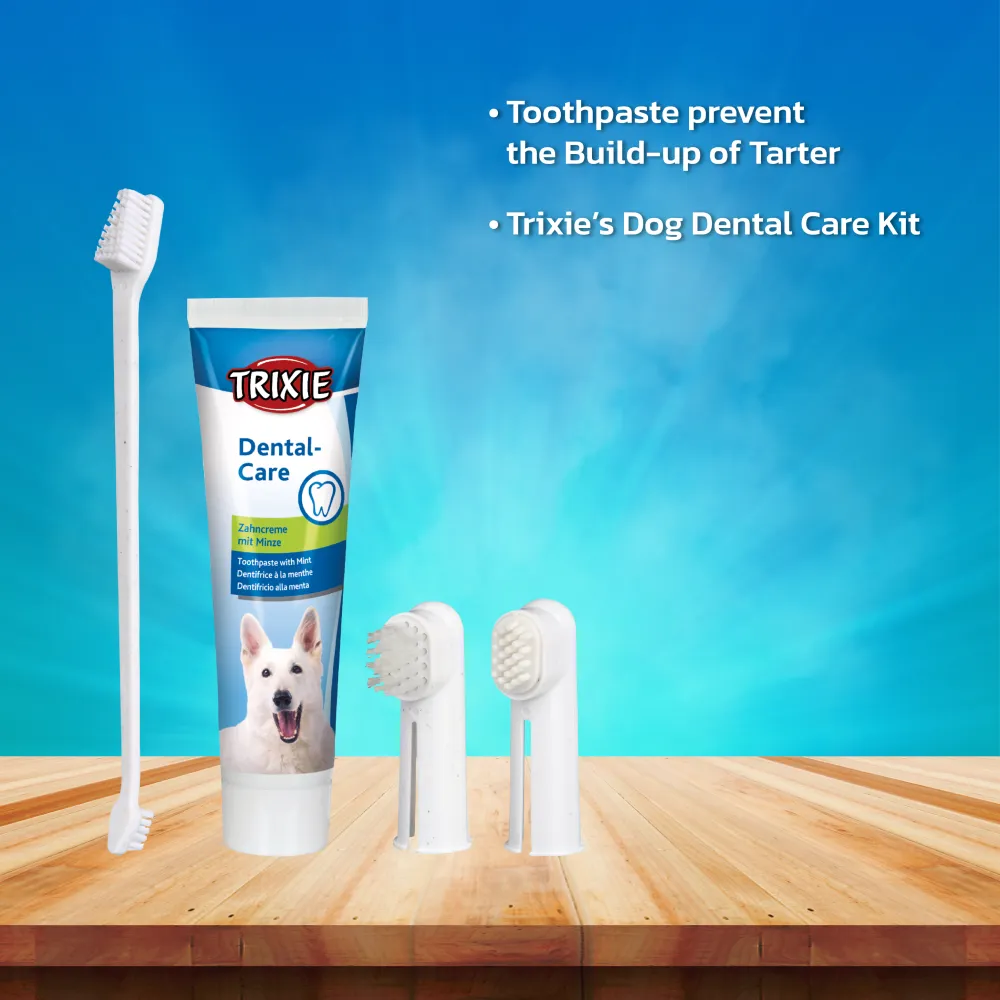 Trixie Dental Hygiene Kit for Dogs