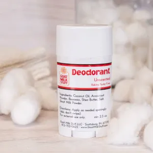 Unscented Baking Soda Free Deodorant