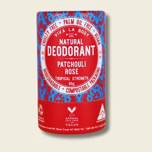 Viva La Body - Natural Deodorant - Patchouli Rose (80g)