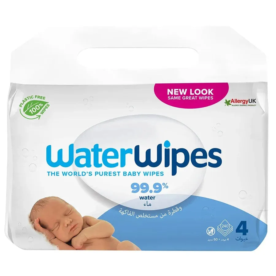 WaterWipes 240’s (Plastic Free)