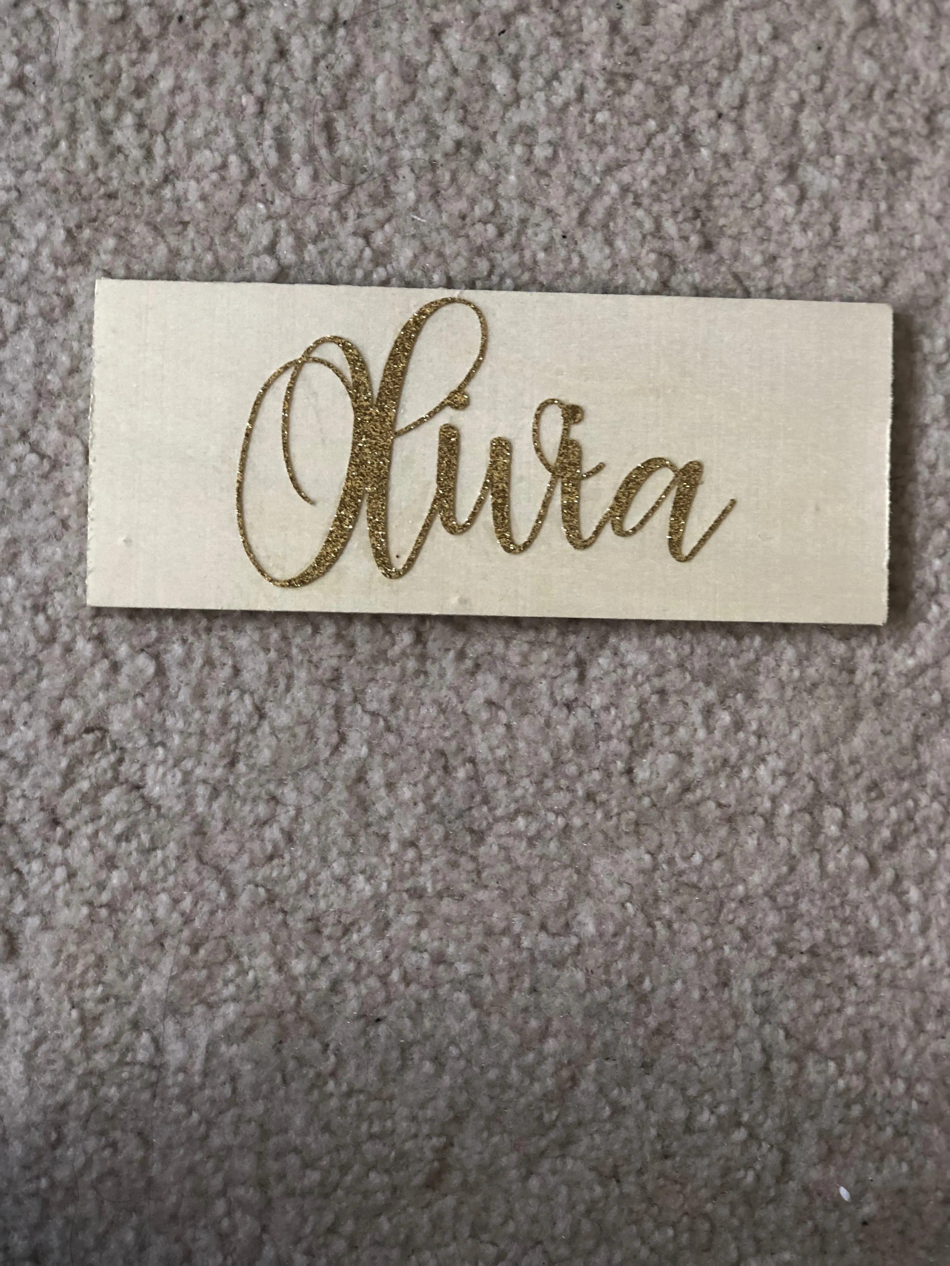 Wood Plank Name Seat Placements