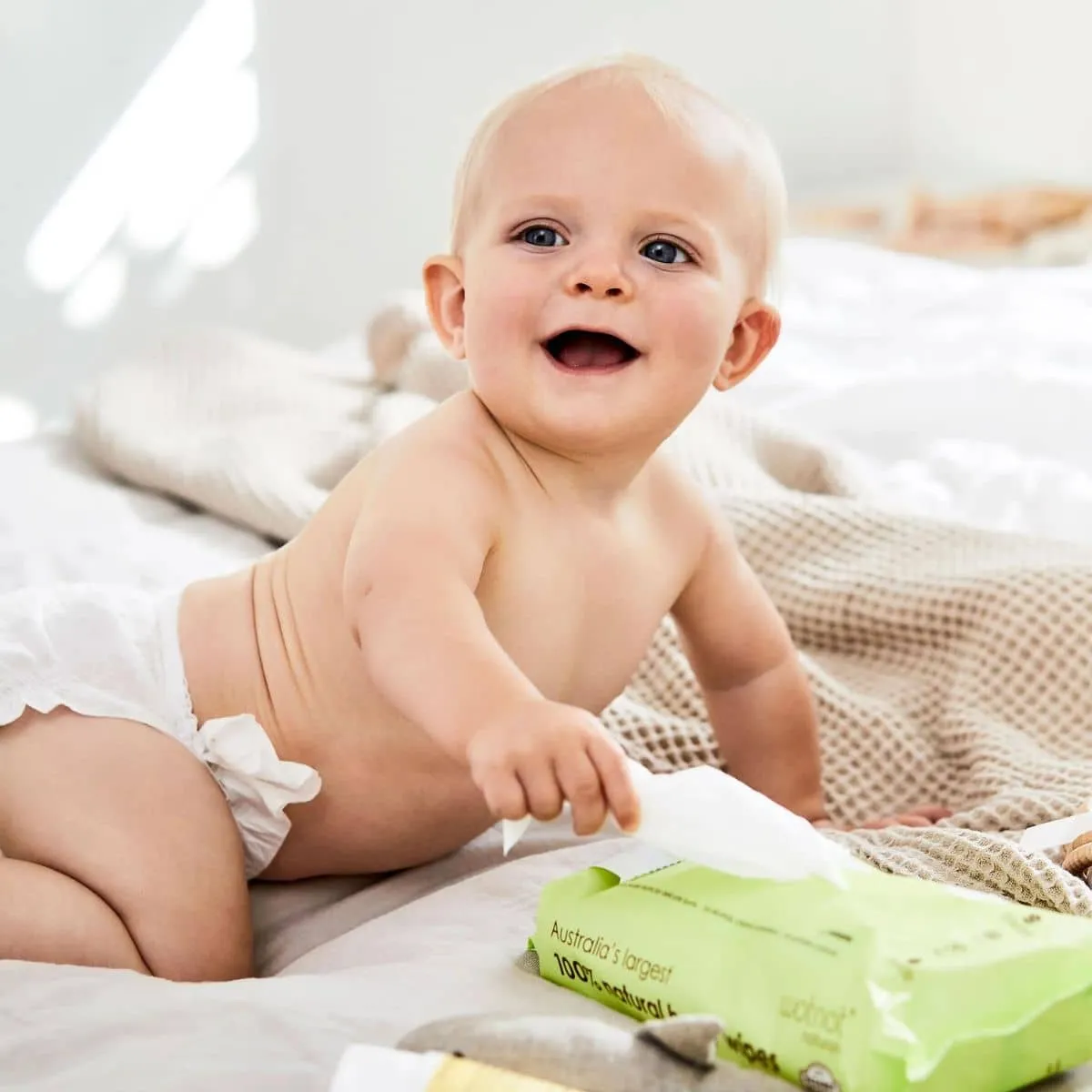 Wotnot Biodegradable Natural Baby Wipes