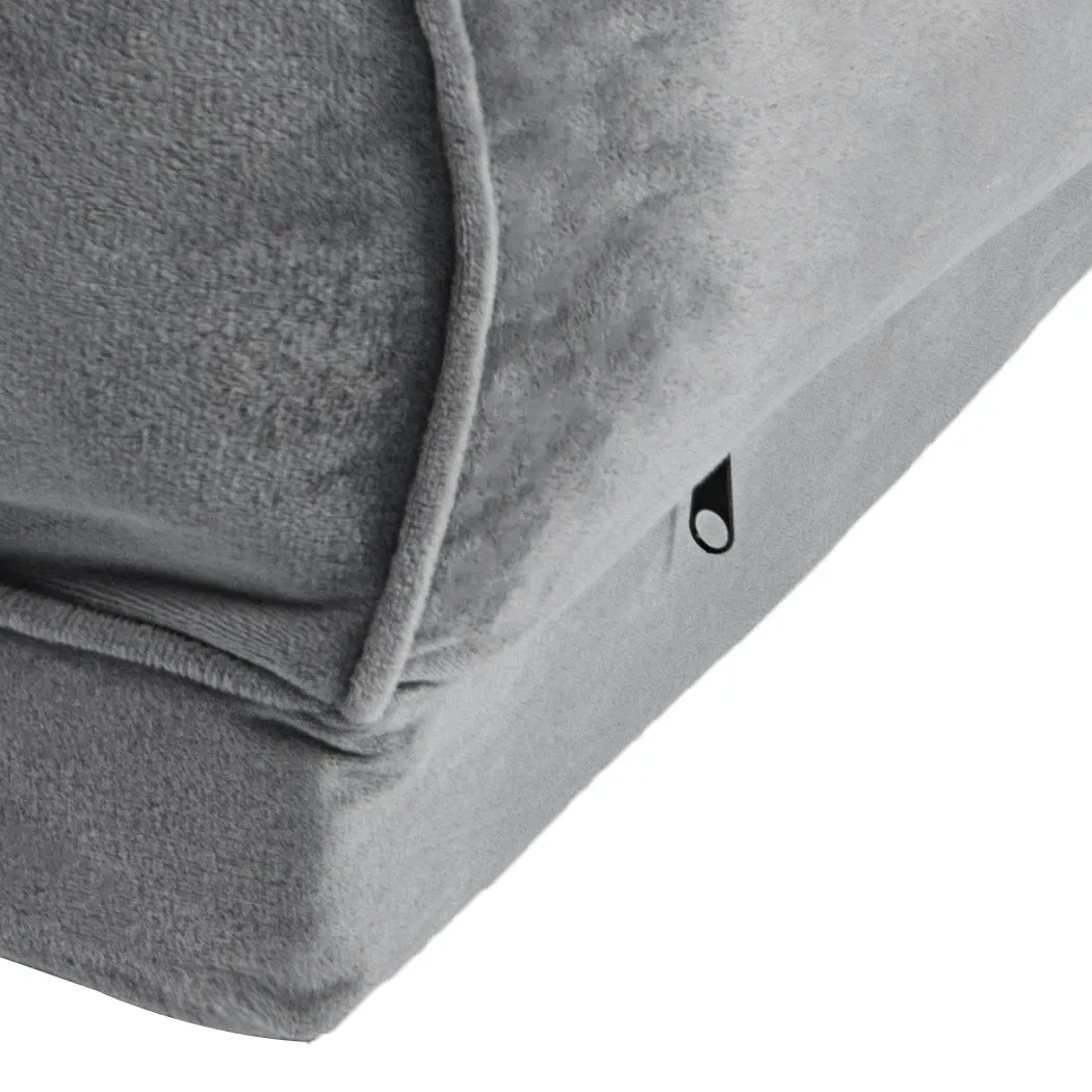 XXLarge Dog Beds Pet Sofa Bedding Soft Warm - Grey