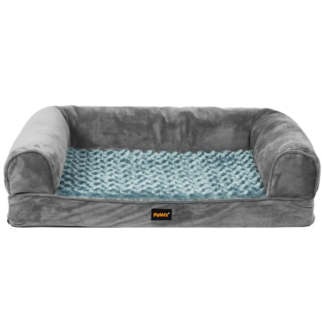 XXLarge Dog Beds Pet Sofa Bedding Soft Warm - Grey